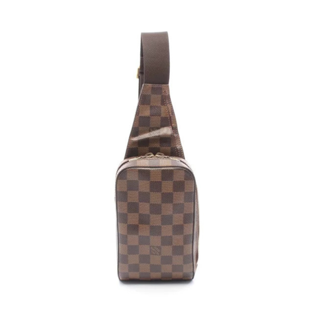 Louis Vuitton Geronimos Waist Bag Body Canvas Damier Brown
